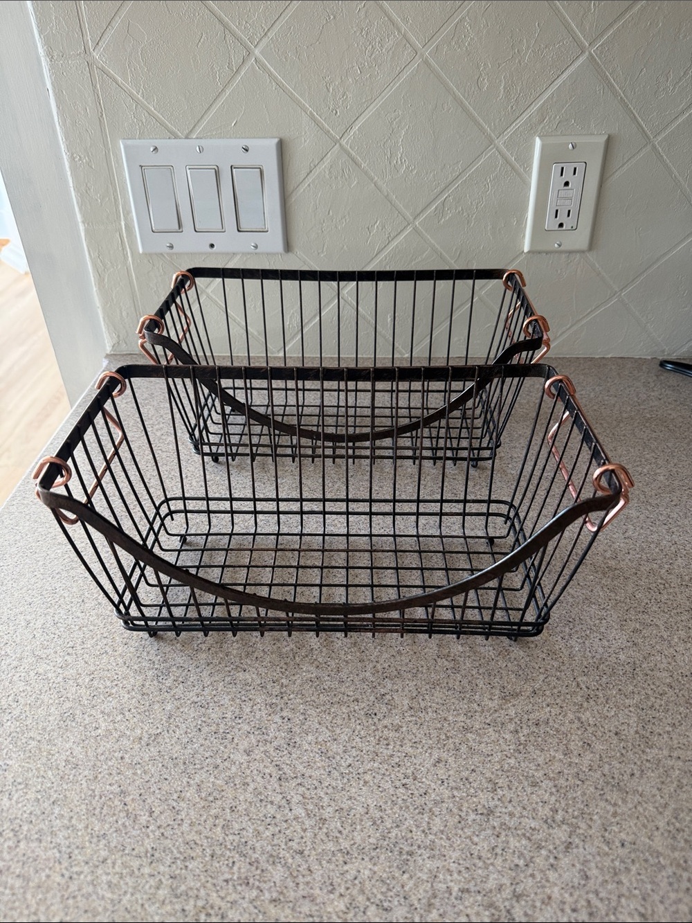 2 Storage Baskets